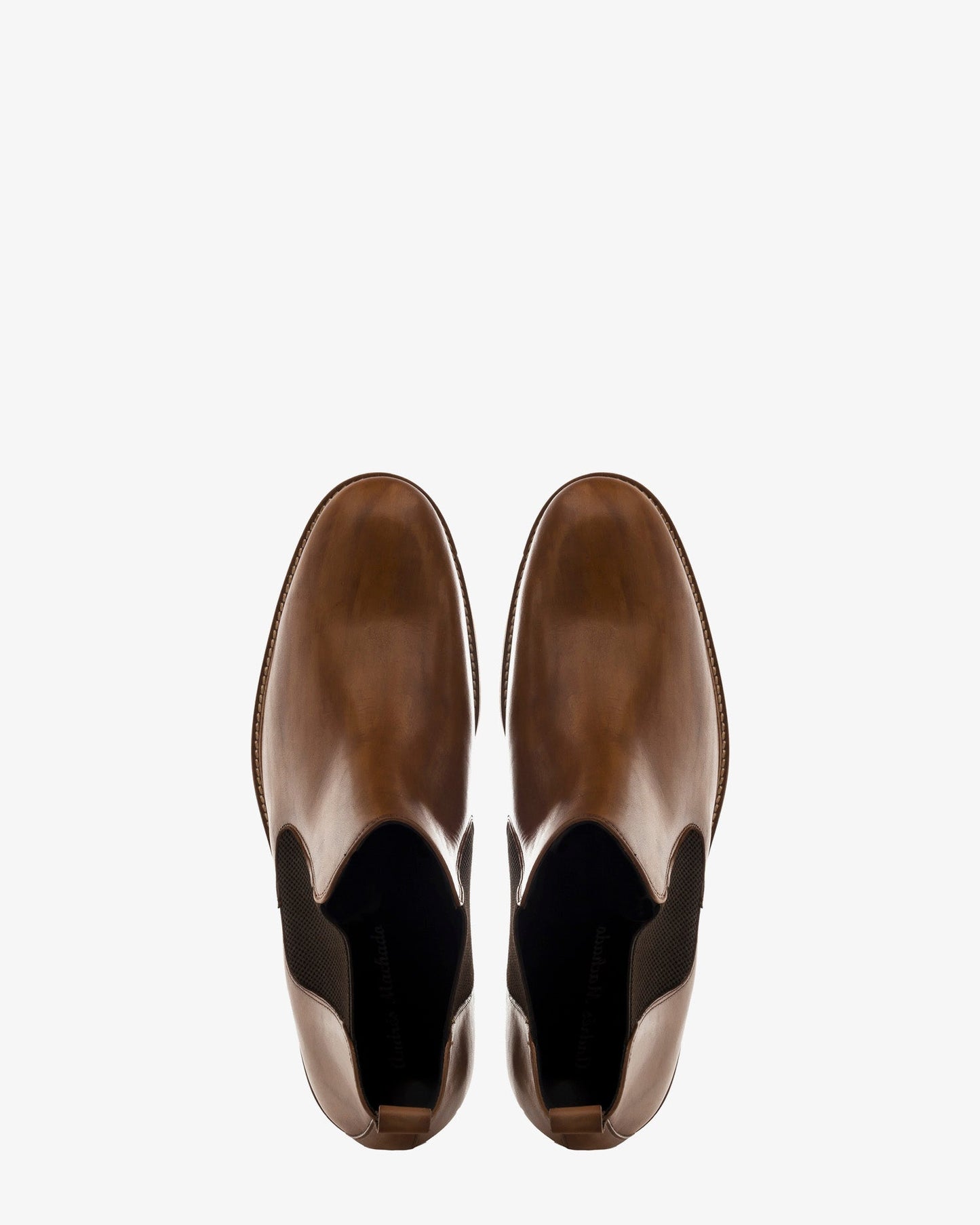 Botin chelsea en cuero