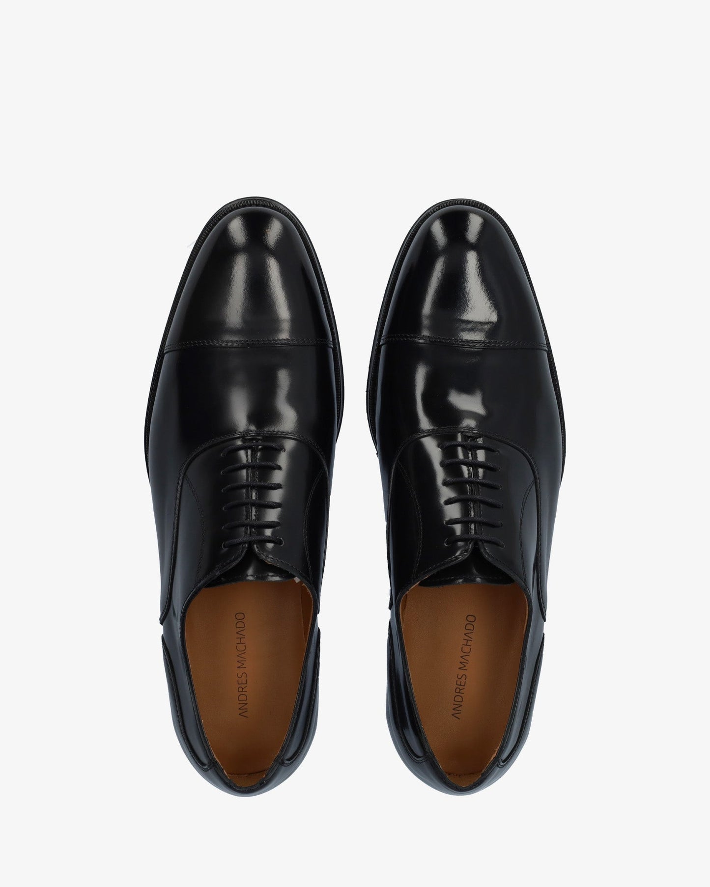 Zapatos estilo oxford en antic negro