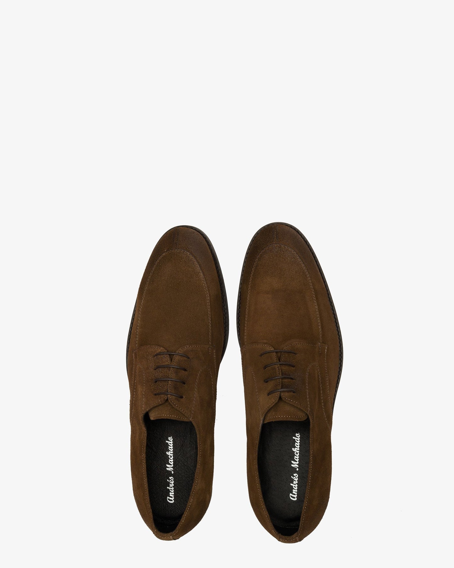 Zapatos blucher serraje cepillo roble