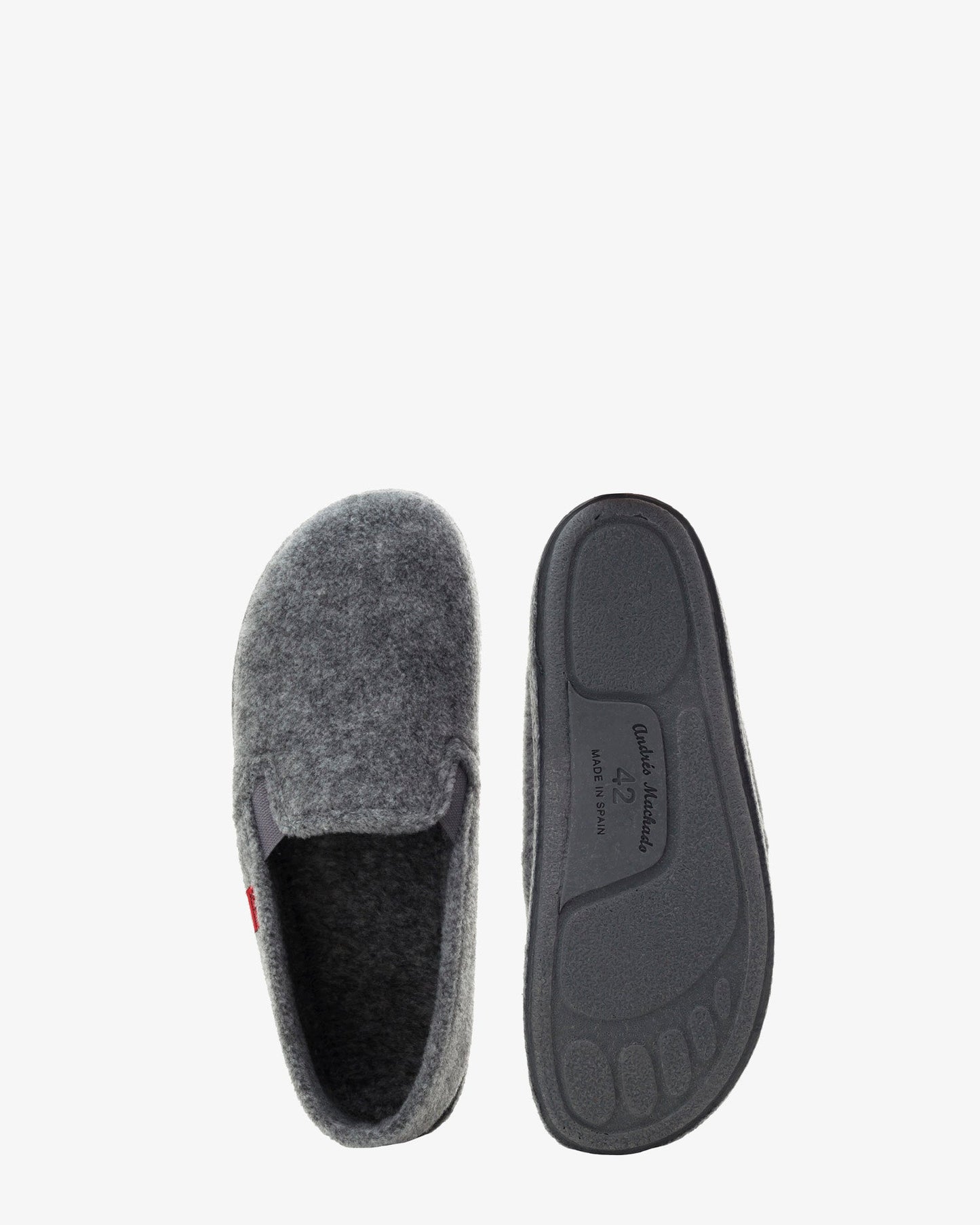 closed grey alpine shoes