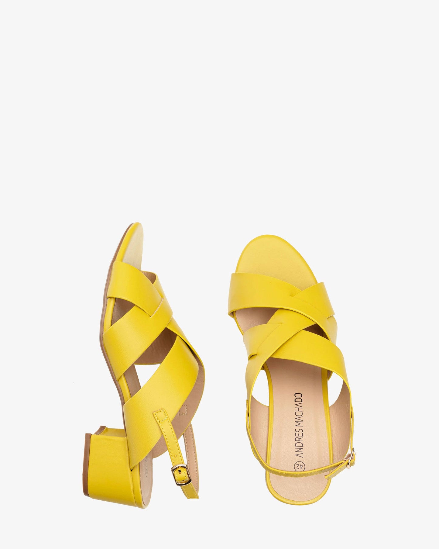 Sandalia en soft amarillo