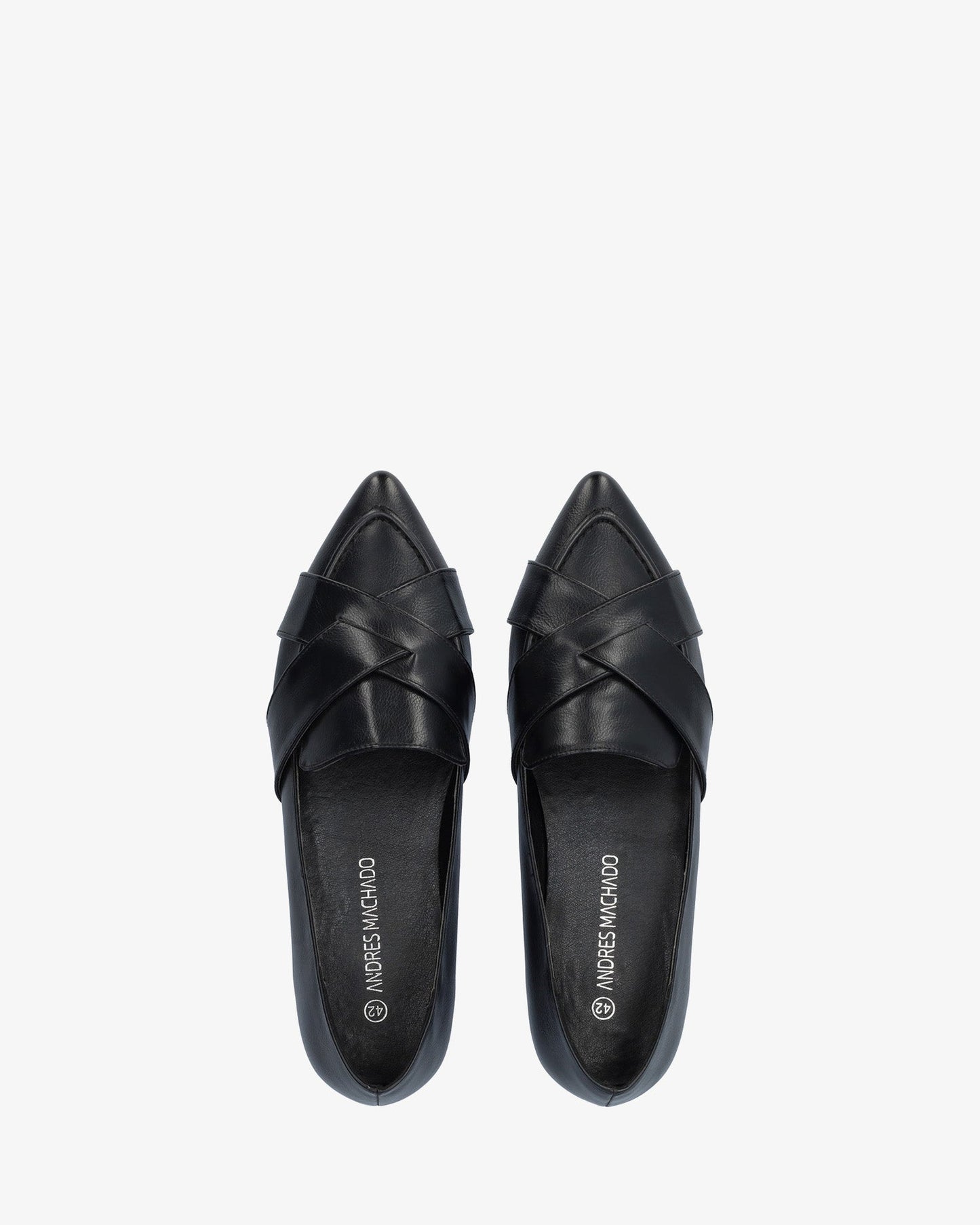 Bailarina punta fina en soft negro