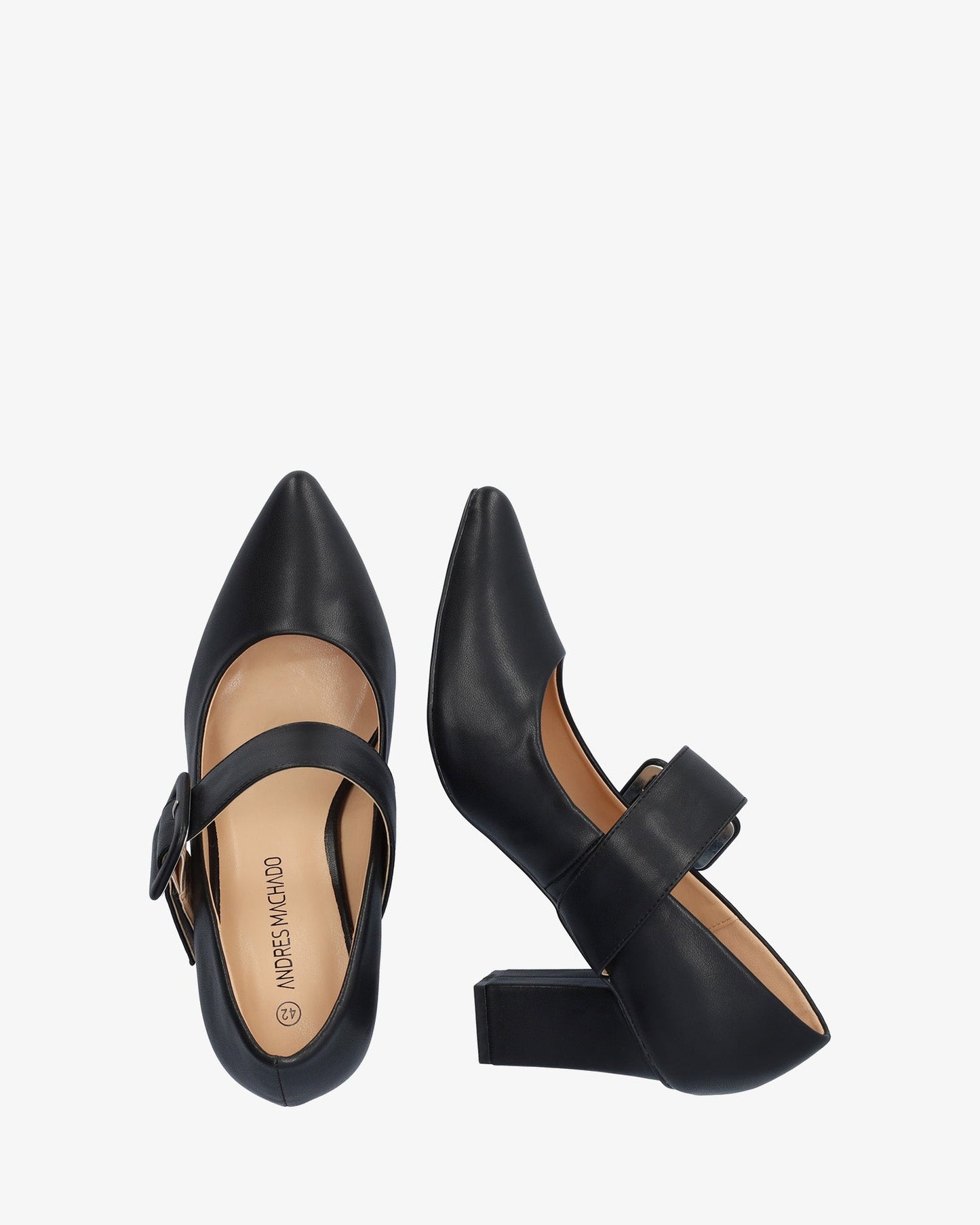 Zapato de tacón en soft negro