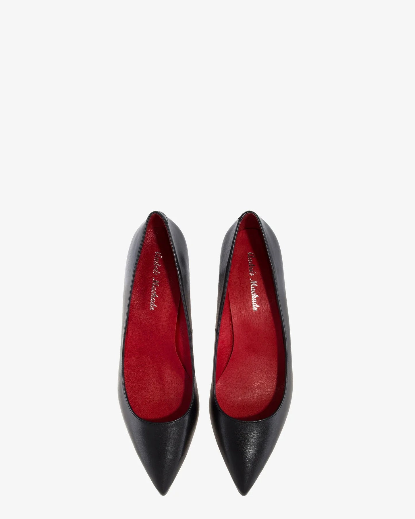 Black nappa leather salon