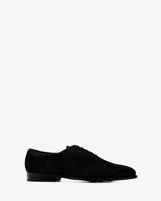 Zapato serraje negro con cordones