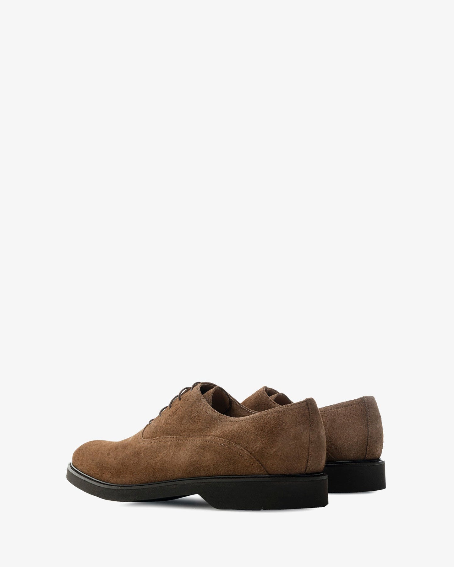 Brown suede dress shoe