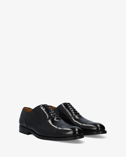 Zapatos estilo oxford en antic negro