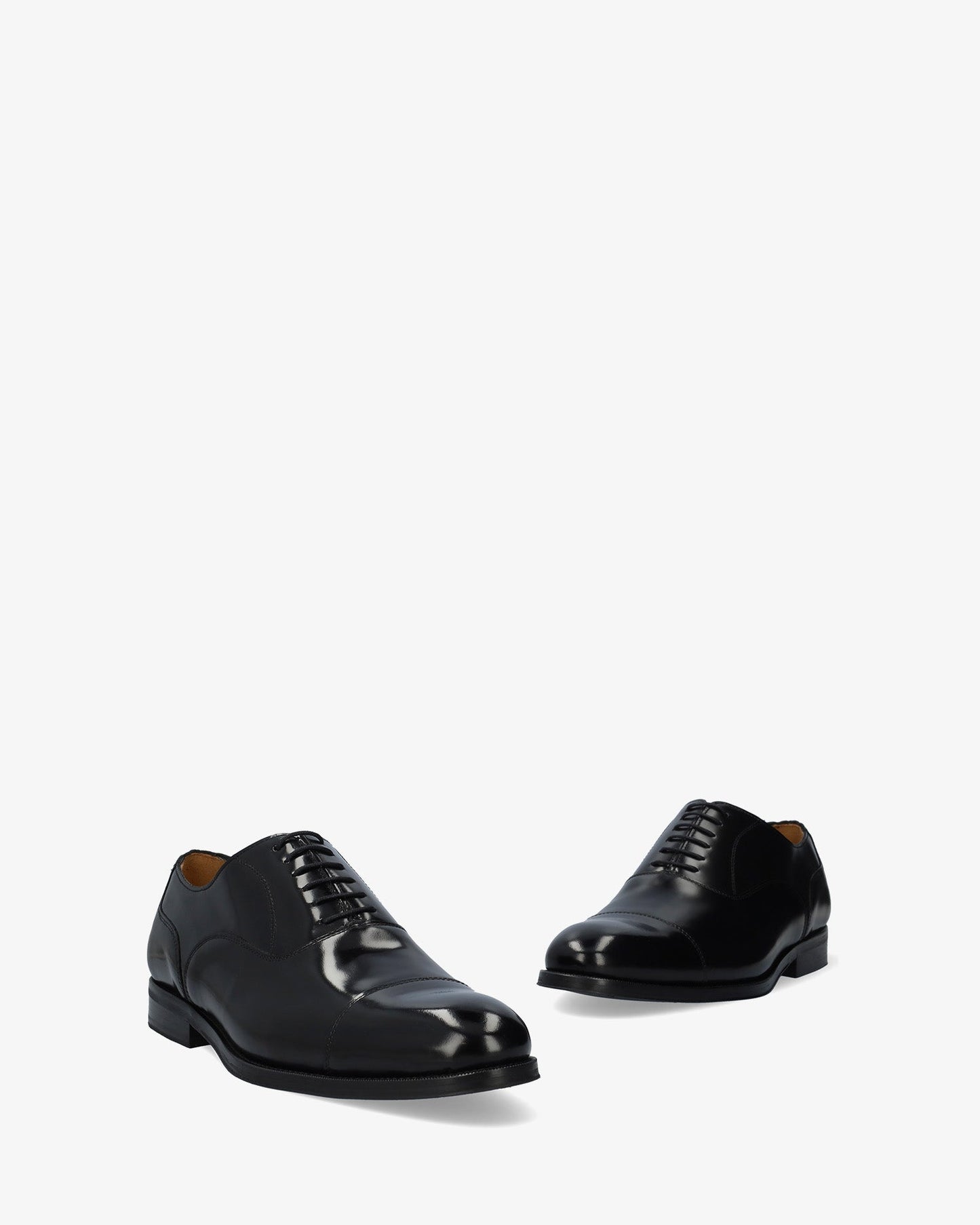 Zapatos estilo oxford en antic negro