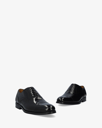Zapatos estilo oxford en antic negro