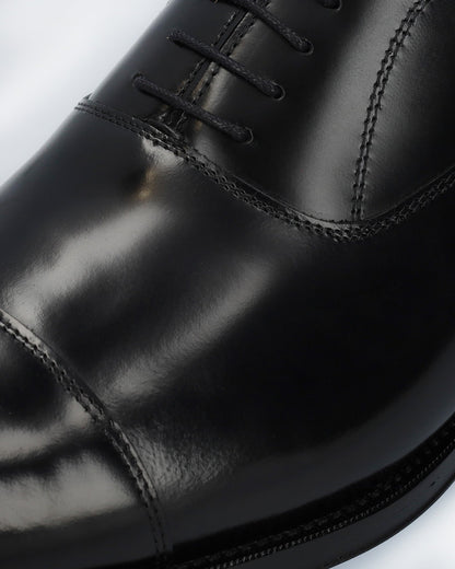 Zapatos estilo oxford en antic negro