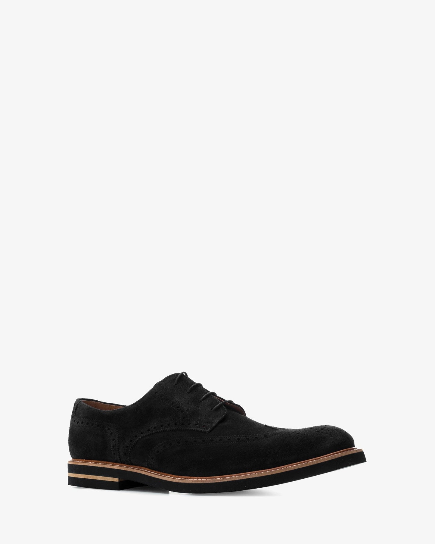 Zapatos estilo oxford serraje negro