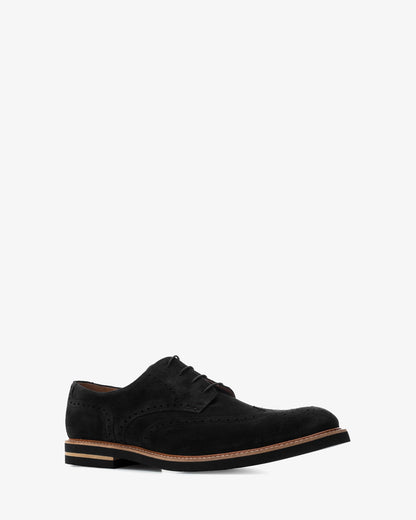 Zapatos estilo oxford serraje negro