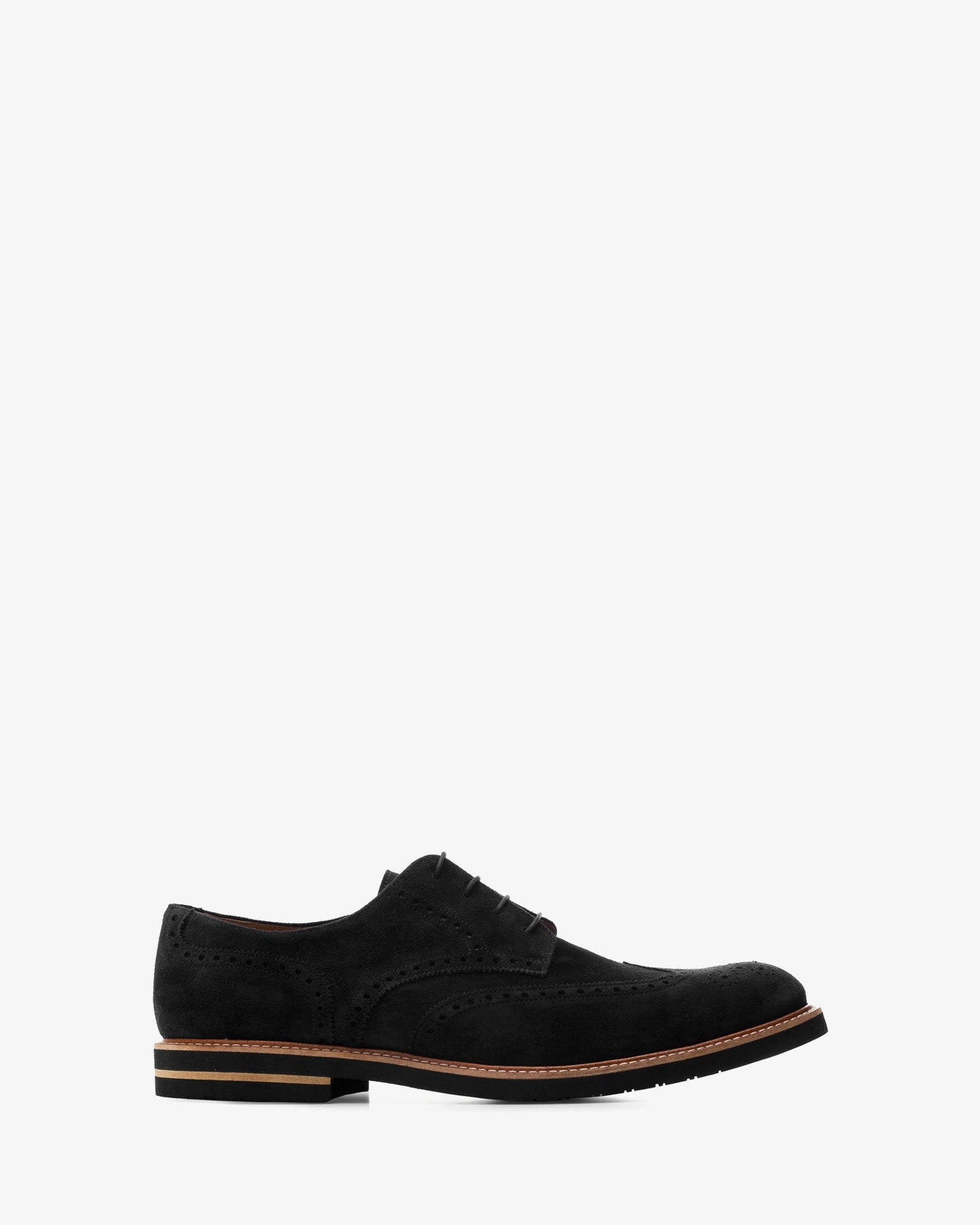Zapatos estilo oxford serraje negro