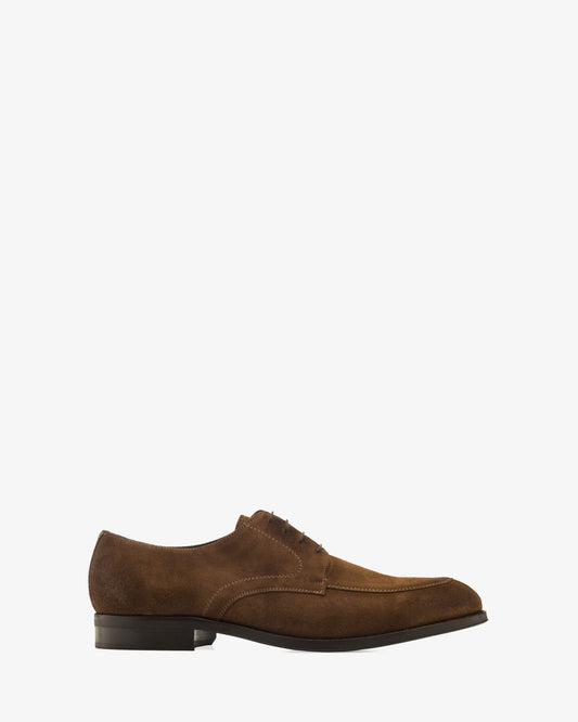 Zapatos blucher serraje cepillo roble