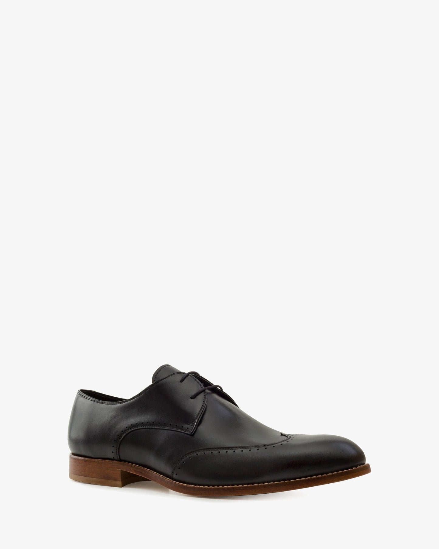 Zapatos oxford piel negro