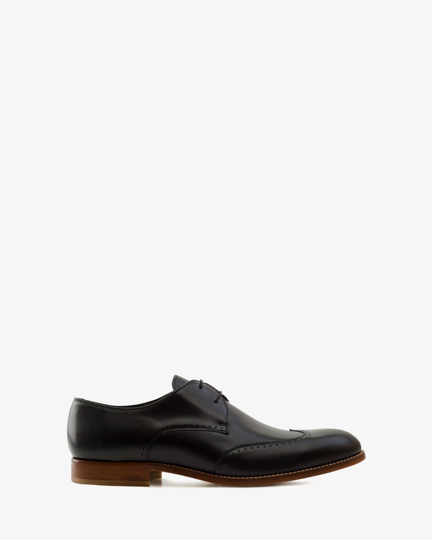 Zapatos oxford piel negro