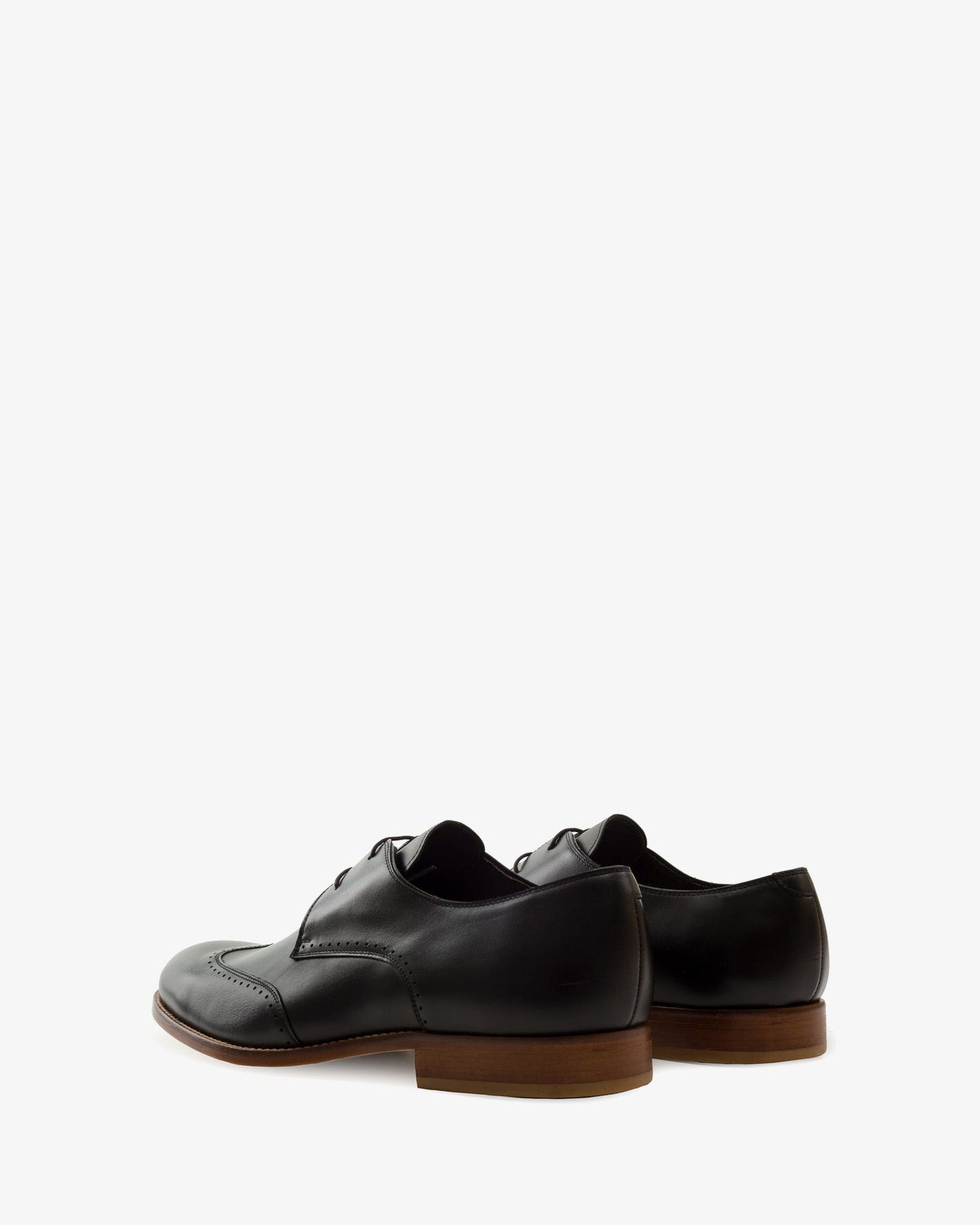 Zapatos oxford piel negro