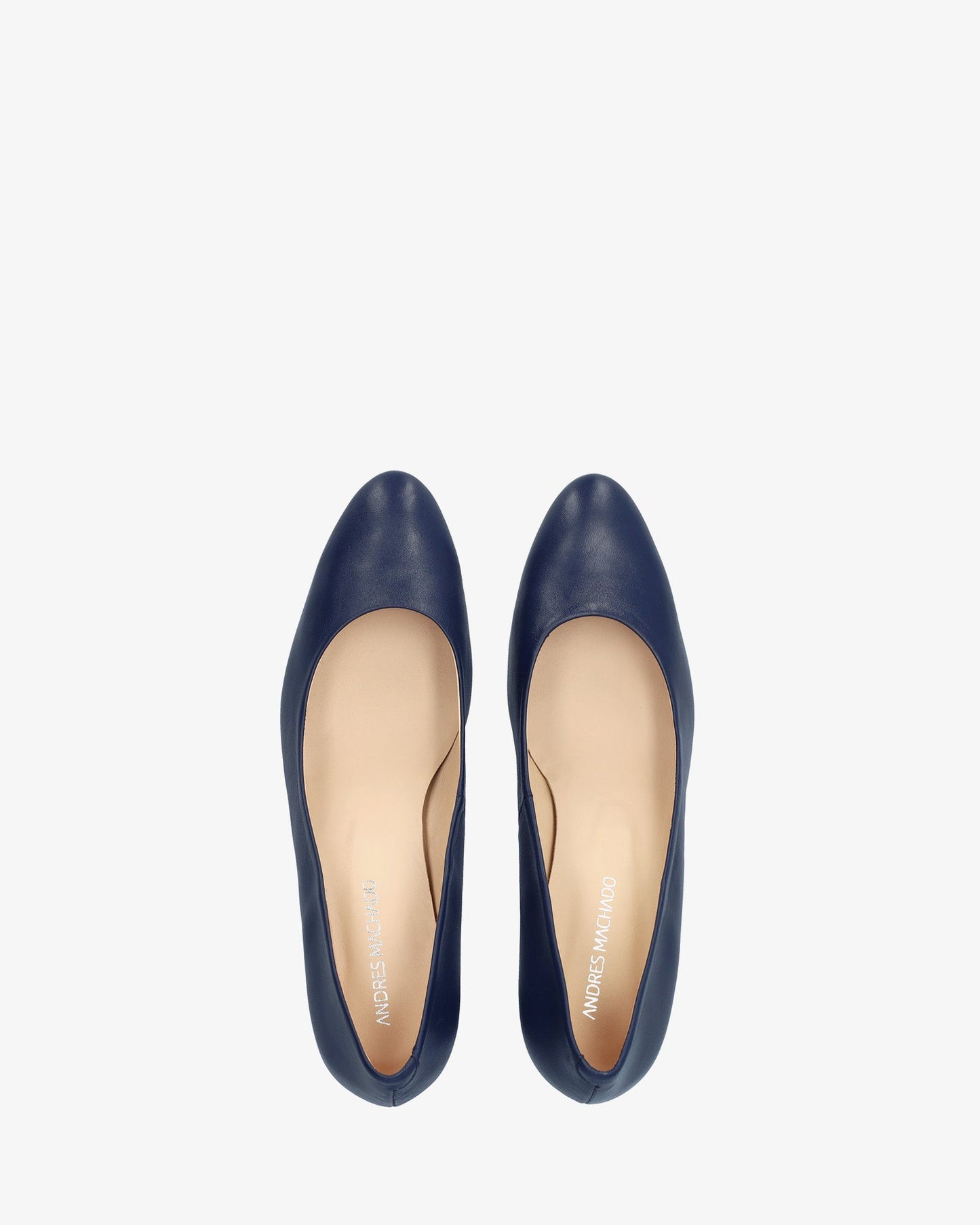 Salón piel azul marino