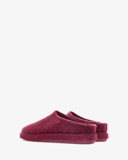 Burgundy alpine shoes