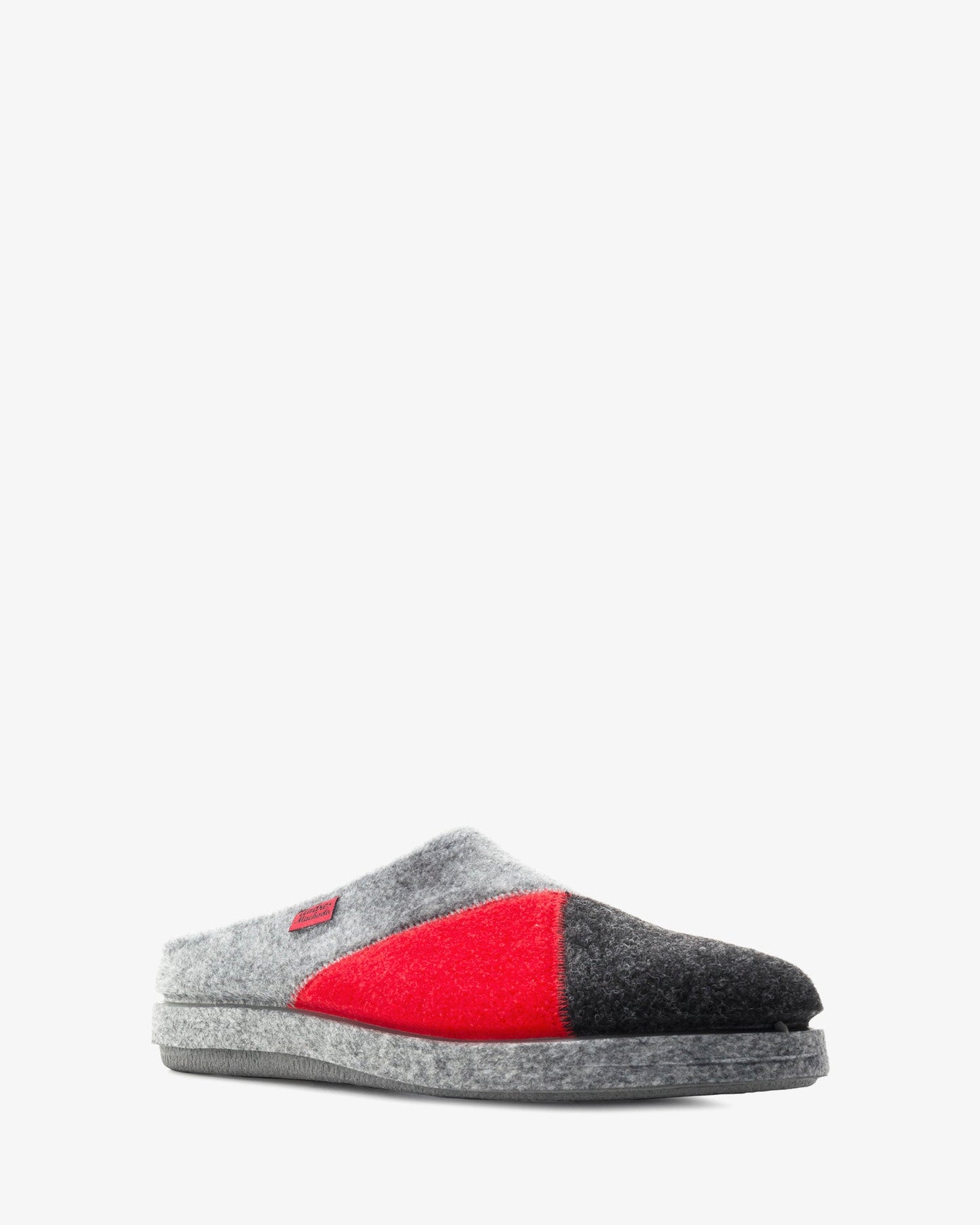 Multi-color alpine shoes grey red