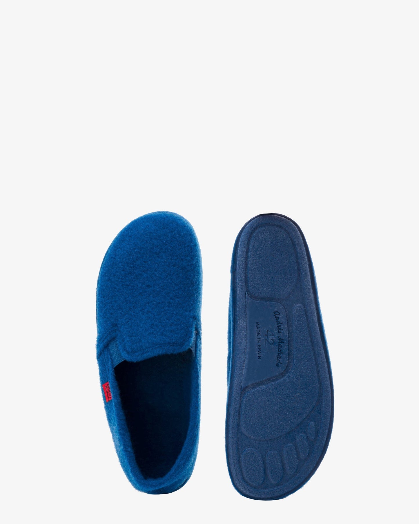 closed alpine shoes blue