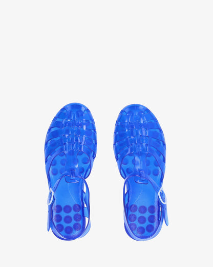 Sandalia cangrejera azul marino