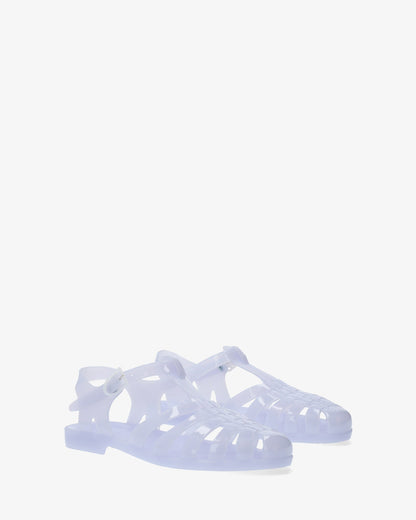 Sandalias cangrejeras blanco