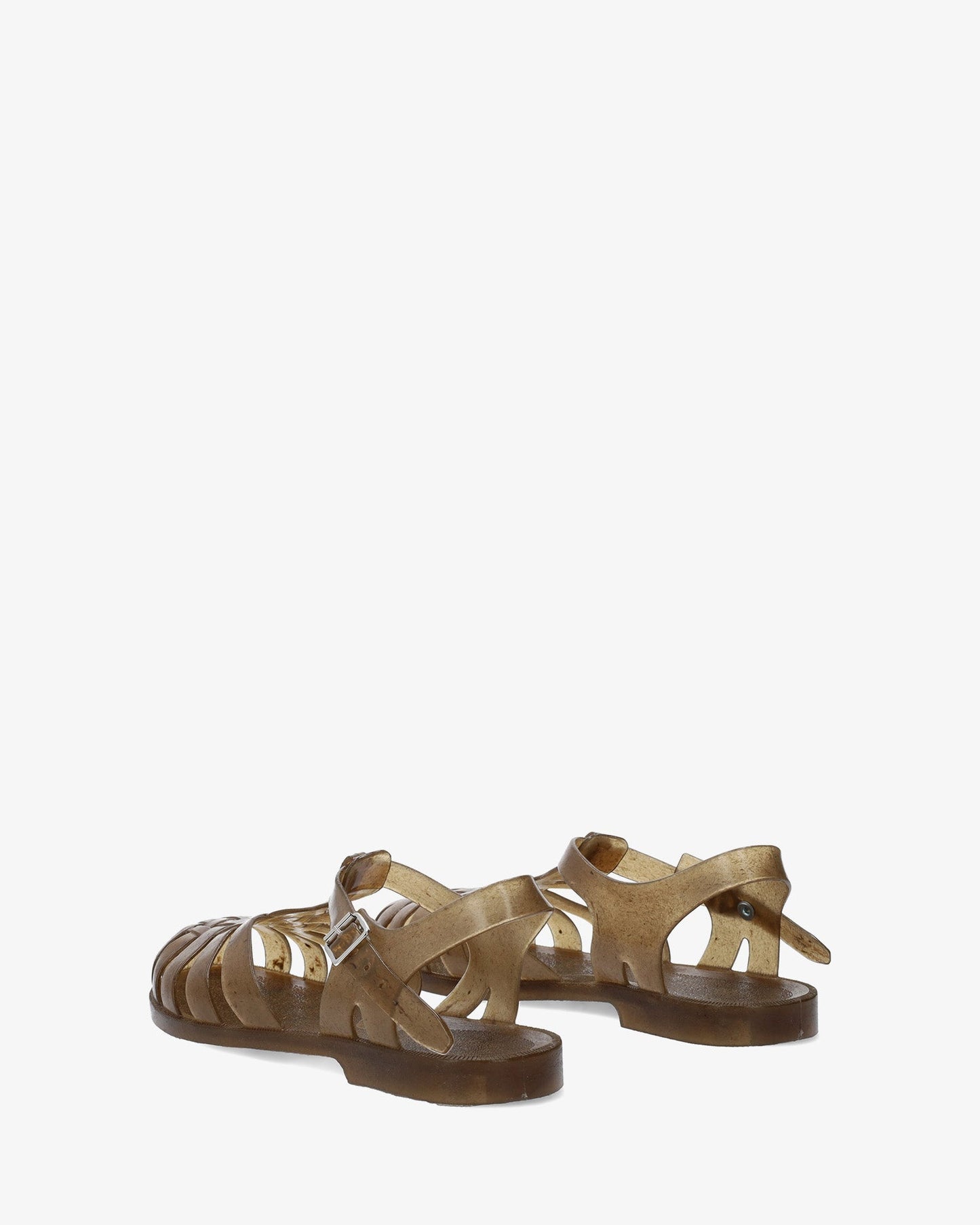 Sandalias cangrejeras canela