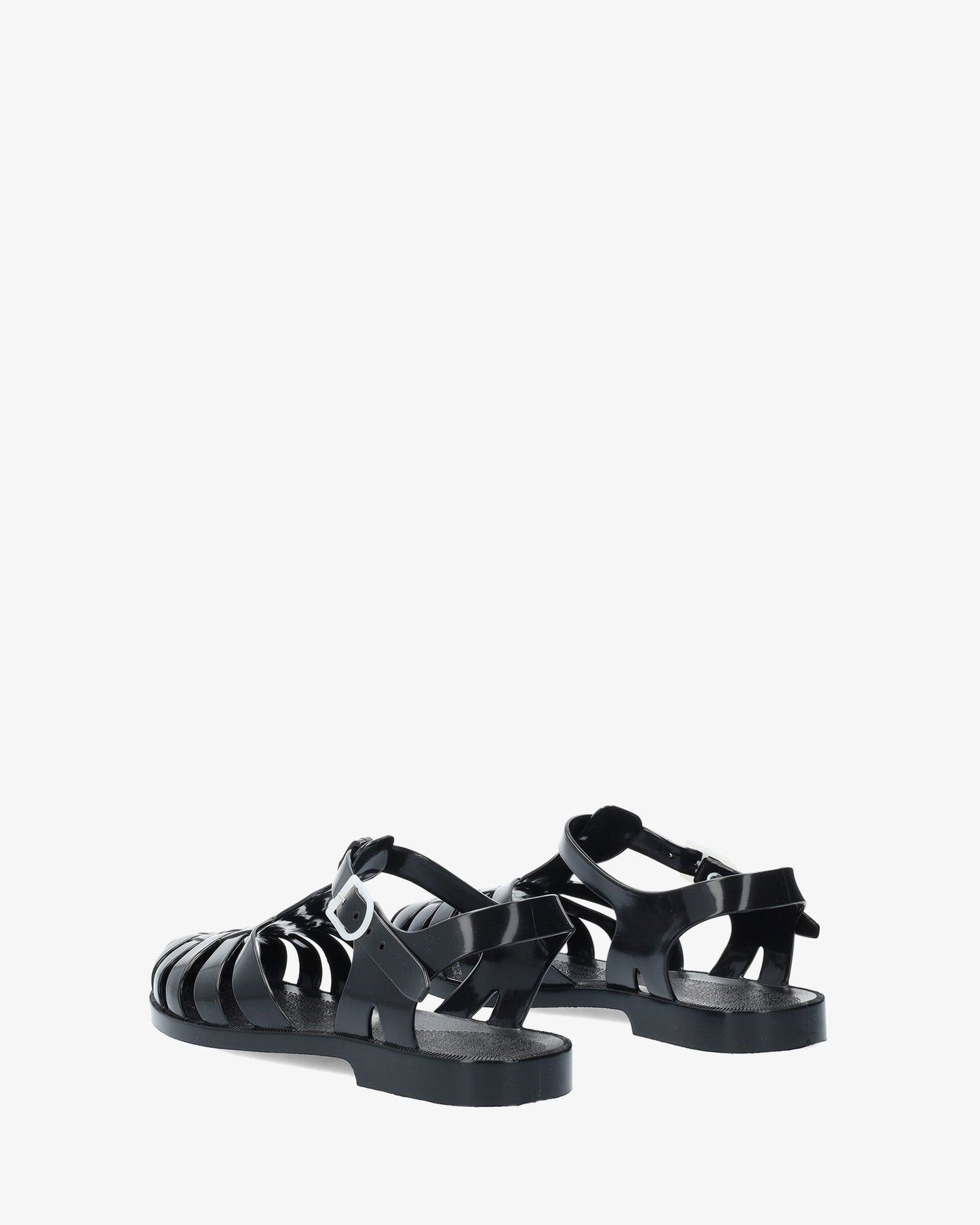 Sandalia cangrejera negra