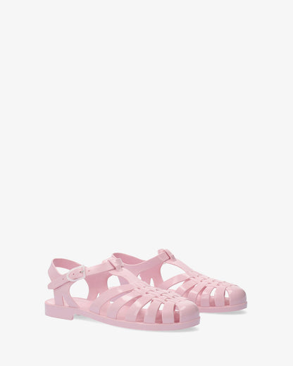 Pink jelly sandal