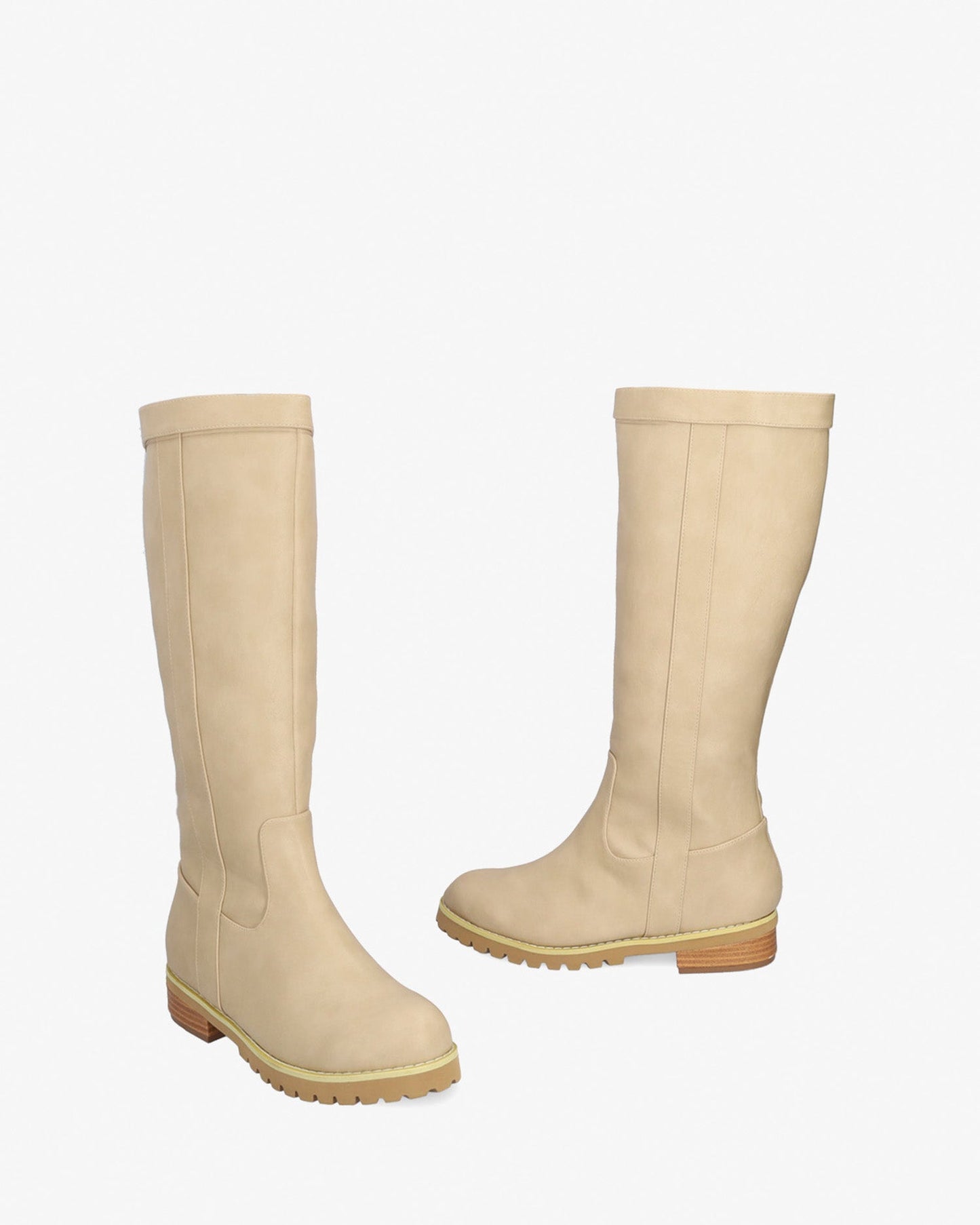 Bota campera en soft hueso