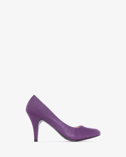Zapatos de salón retro en soft morado