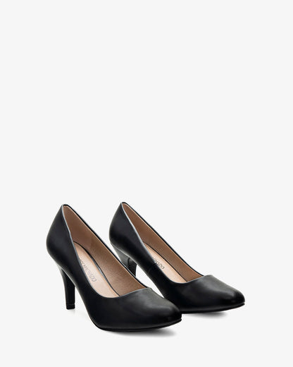 Classic living room in soft black