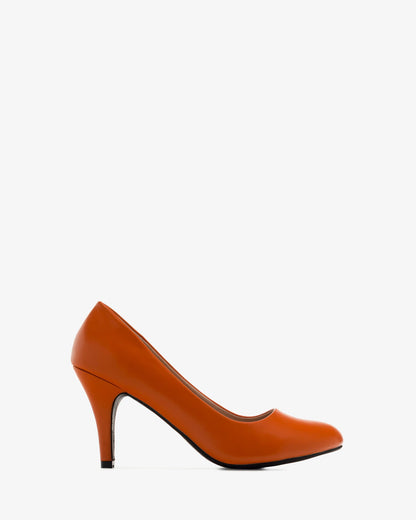 Salón clásico en soft naranja