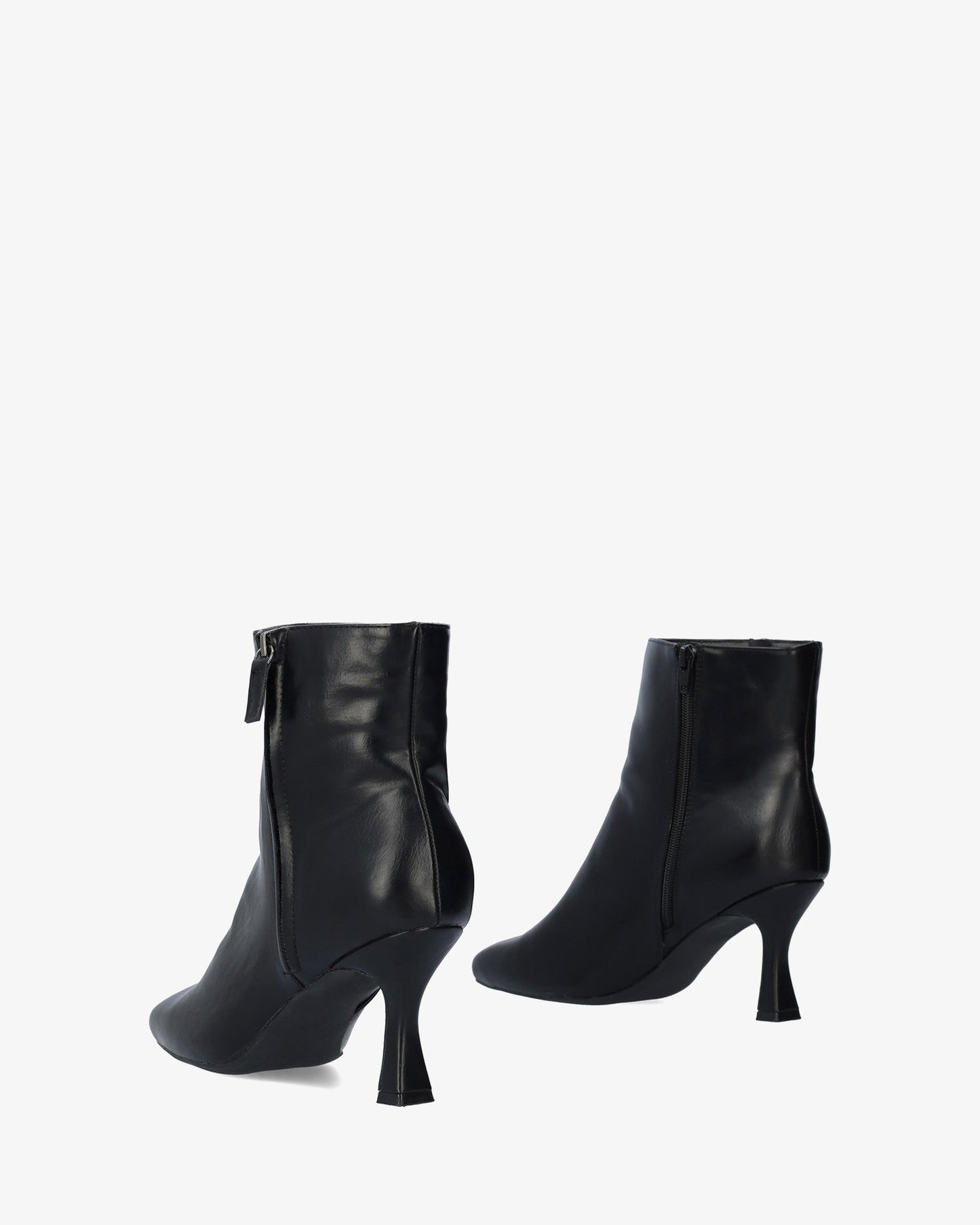 Soft black ankle boot