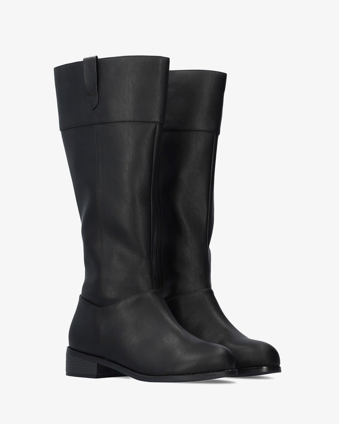 Bota alta en soft negro