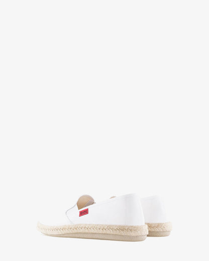 Miticas zapatillas de lona blanco y suela de goma y yute