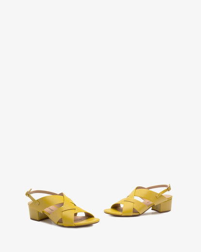 Sandalia en soft amarillo