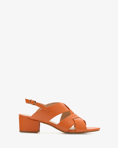 Soft orange sandal