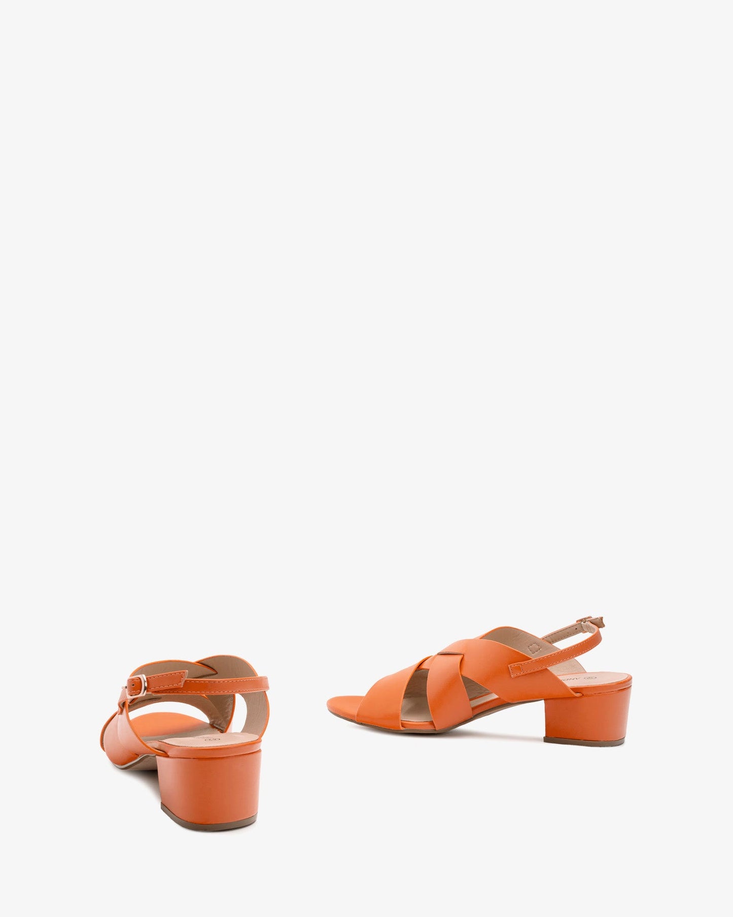 Soft orange sandal