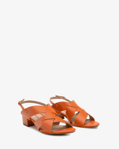 Soft orange sandal