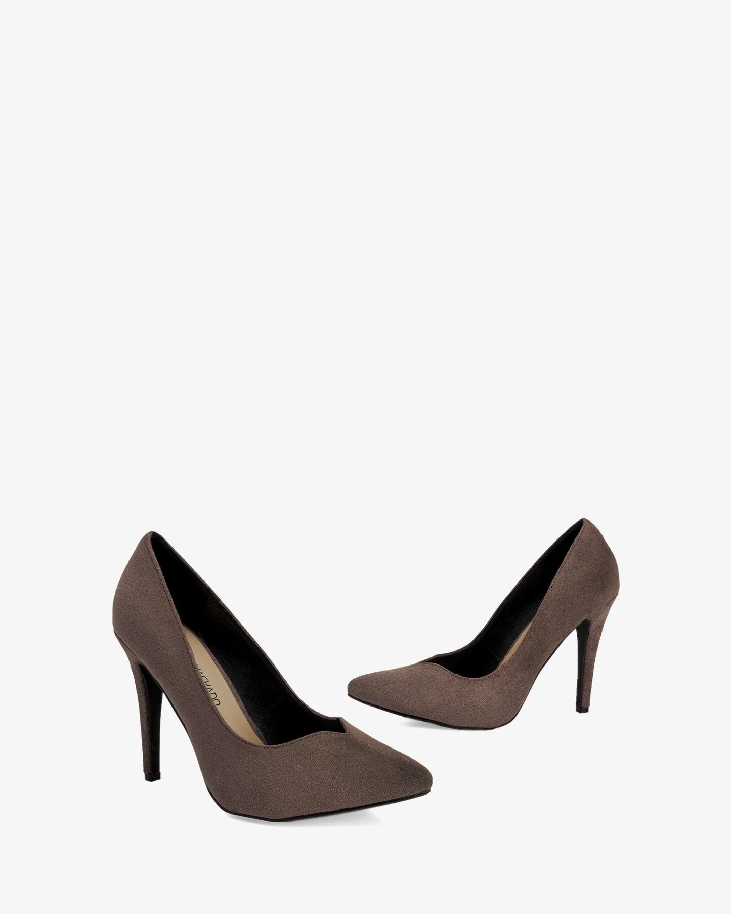 Zapato tacón en ante siena