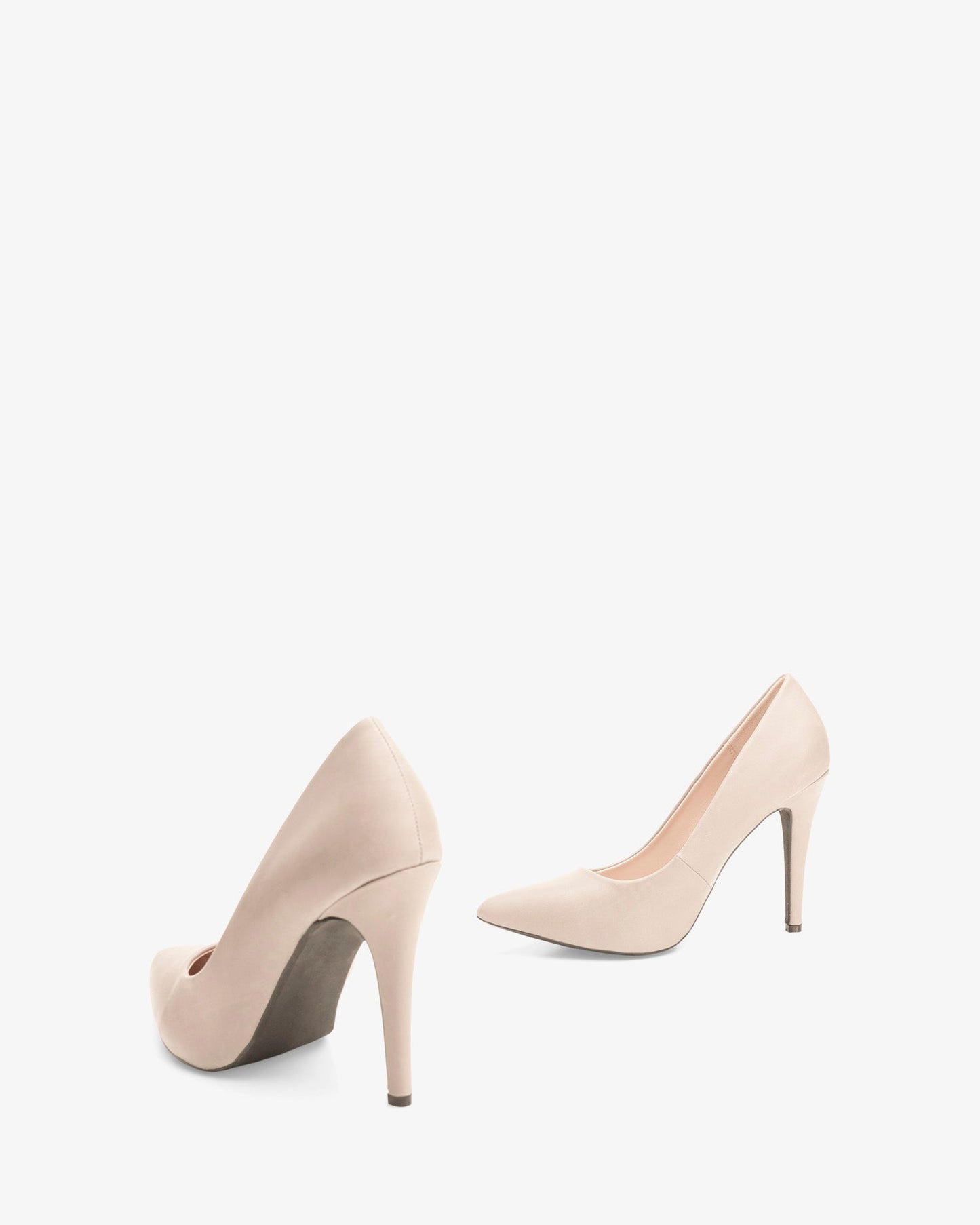 Zapato tacón en soft hueso