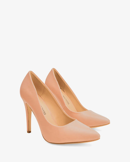 Zapato tacón en soft maquillaje