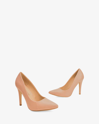 Zapato tacón en soft maquillaje