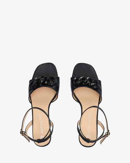 Sandalia en soft color negro