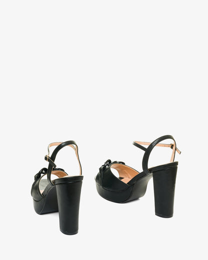 Sandalia en soft color negro