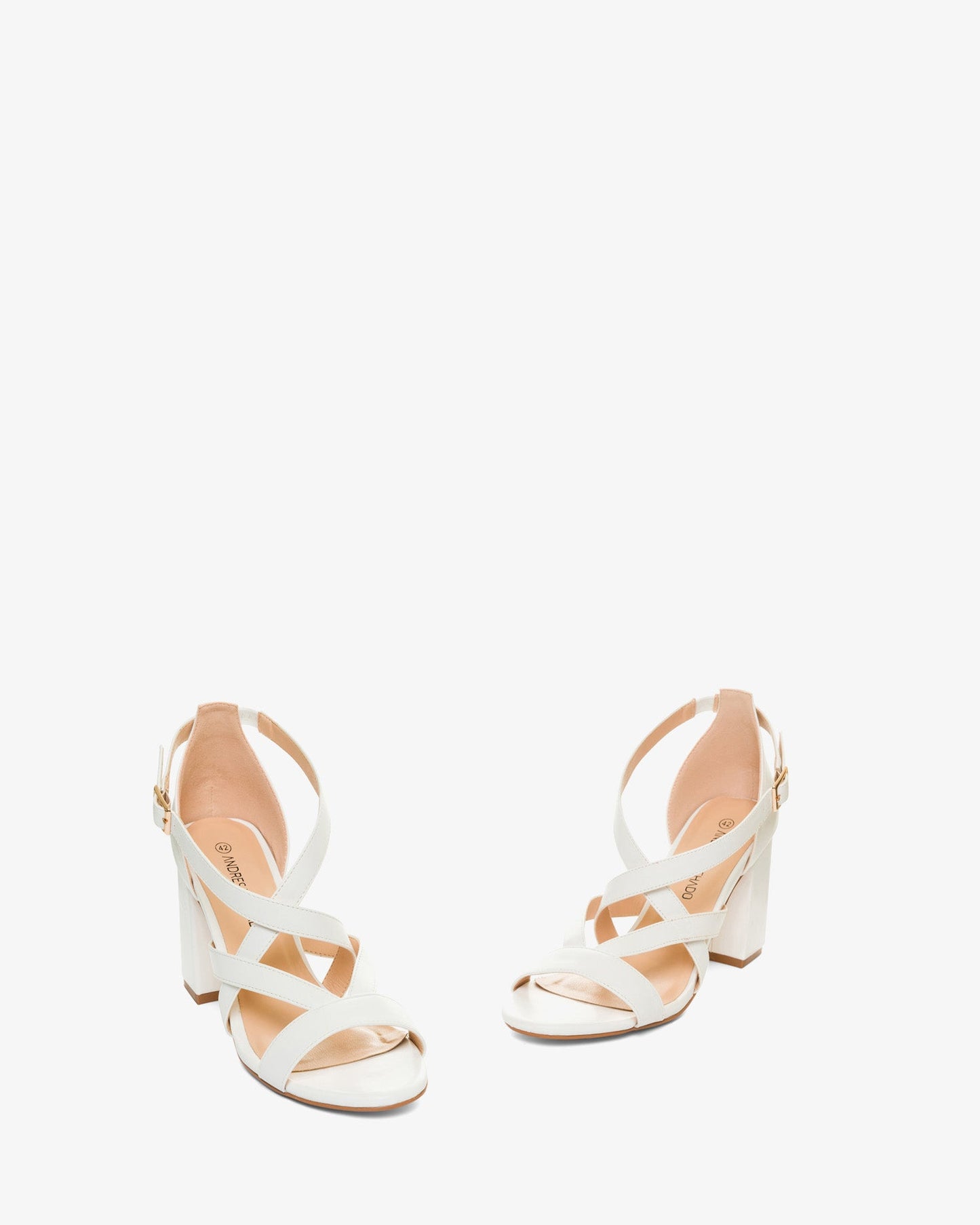 Sandalia en soft color blanco