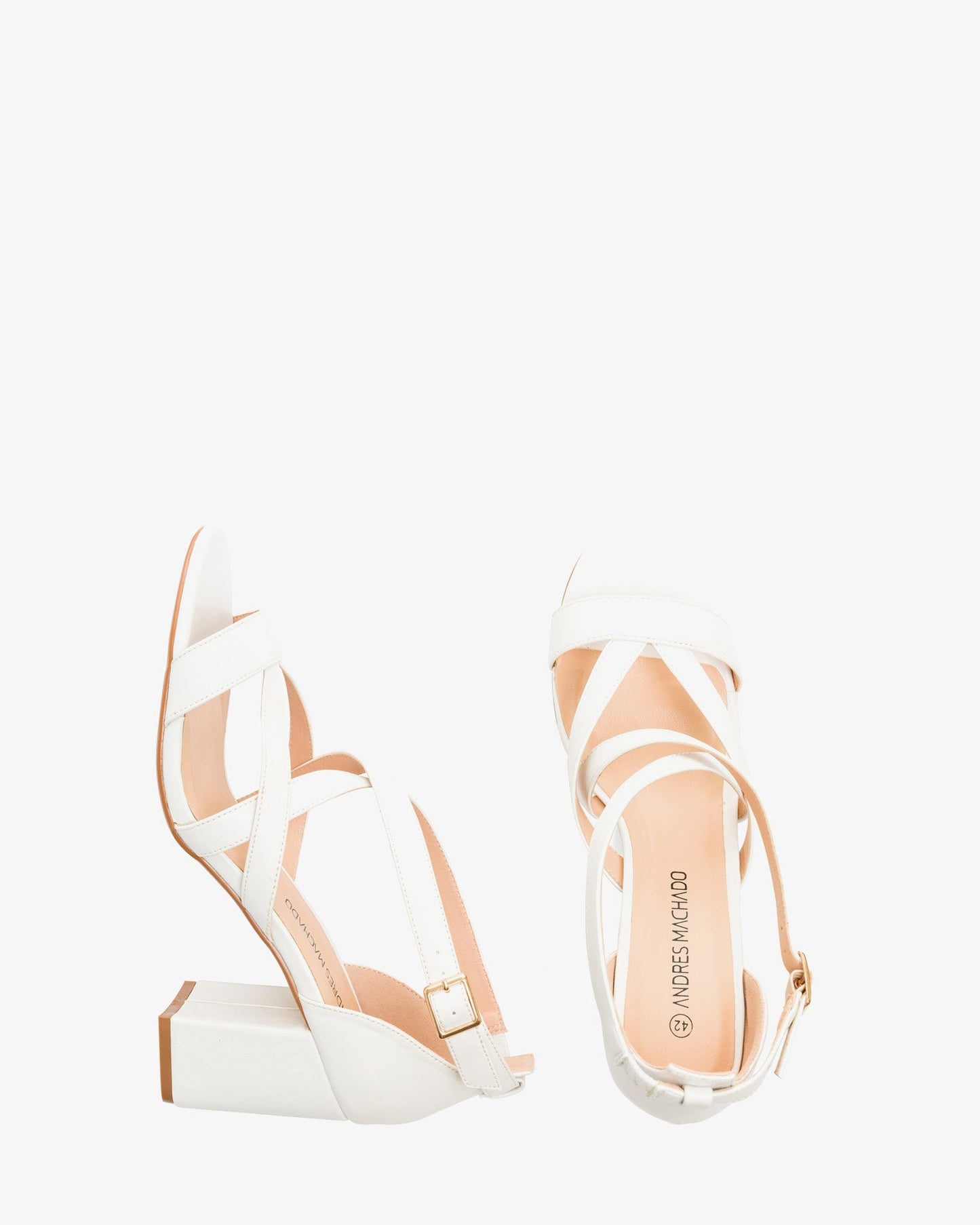 Sandalia en soft color blanco