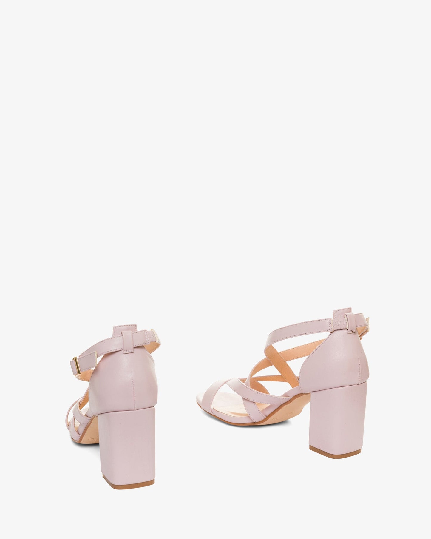 Sandalia en soft color malva